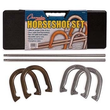 7. Champion Sports Classic Horseshoe set