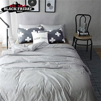 5. VM VOUGEMARKET 3 Piece Duvet Cover Set Queen