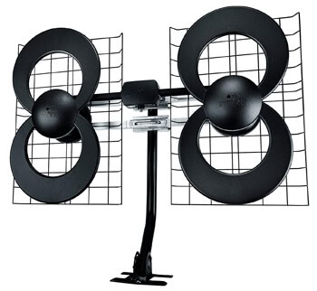 10. ClearStream 4 Indoor/Outdoor HDTV Antenna