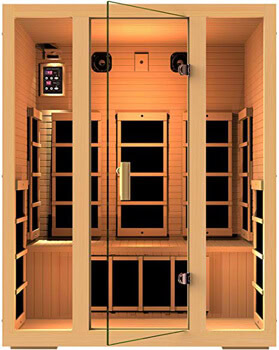 4. JNH Lifestyles MG301HCB MG317HB Far Infrared Sauna