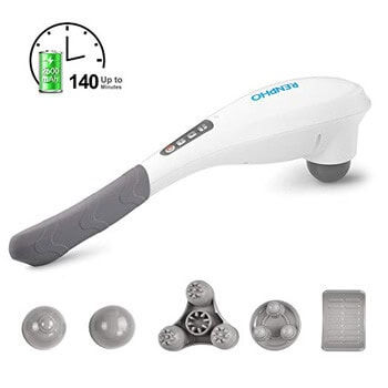 1. RENPHO Rechargeable Hand Held Deep Tissue Massager