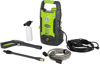 5. GreenWorks 1600 PSI 13 Amp 1.2 GPM Pressure Washer GPW1602