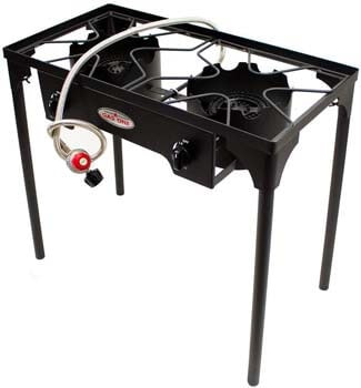 10. Gas One Two Burner Propane Stove Outdoor High-pressure Propane 2 Burner