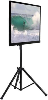 6. Mount-It! TV Tripod Floor Stand | Portable Tilting TV Stand