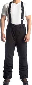 1. Przewalski Men's Snow Ski Bib Pants