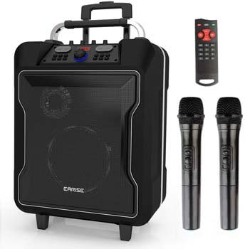 4. EARISE M60 Portable PA System Bluetooth Loudspeaker