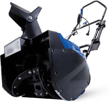 1. Snow Joe SJ623E Electric Single Stage Snow Thrower | 18-Inch | 15 Amp Motor | Headlights