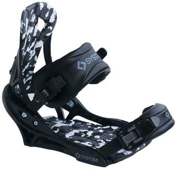 4. System APX Men's 2023 Snowboard Bindings