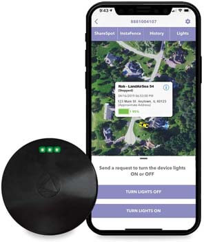 7. LandAirSea 54 GPS Tracker