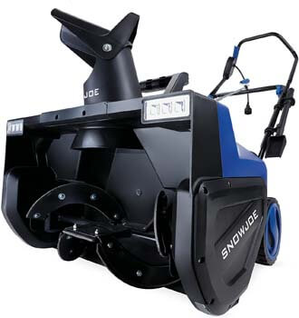 4. Snow Joe SJ627E Electric Snow Thrower | 22-Inch | 15-Amp | w/Dual LED Lights