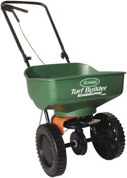 7. Scotts Turf Builder Edgeguard Mini Broadcast Spreader