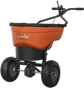 5. Agri-Fab 45-0548 130 lb. Commercial Push Spreader, Orange/Black