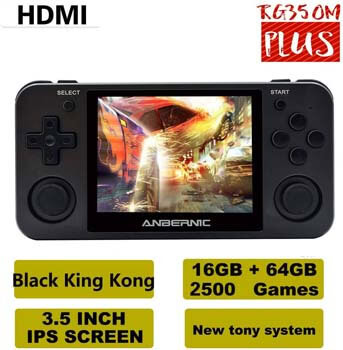 3. BAORUITENG RG350M Handheld Game Console