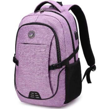 10. SHRRADOO Travel Laptop Backpack Fits 15.6 Inch Laptop