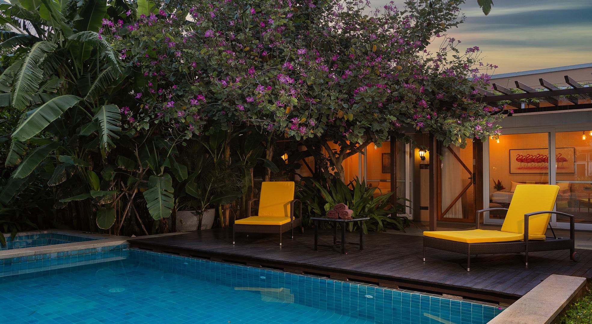 Orchid tree, Wellness retreat, Spa, Yoga, Pet Lover, Nature lover, Birthday, Anniversary