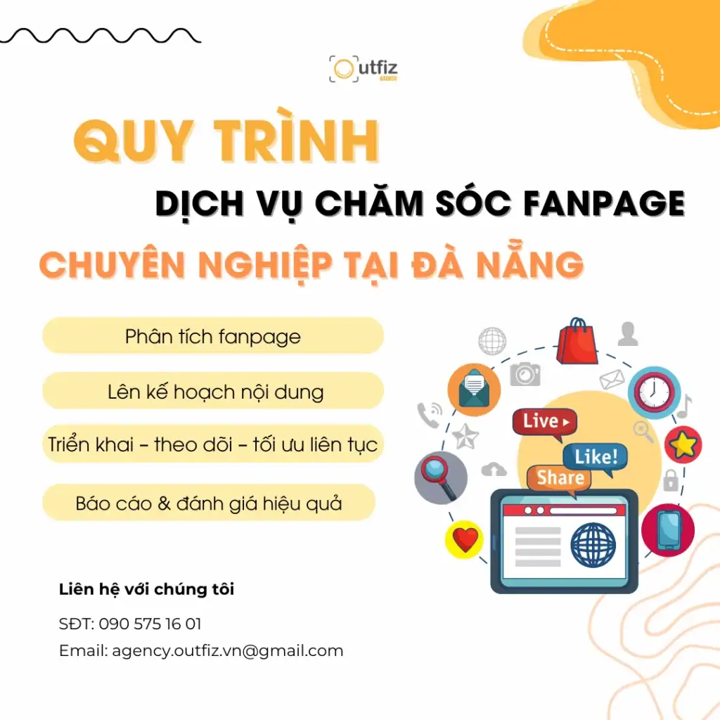 Dịch vụ chăm sóc Fanpage tại Đà Nẵng Trọn Gói, báo giá minh bạch