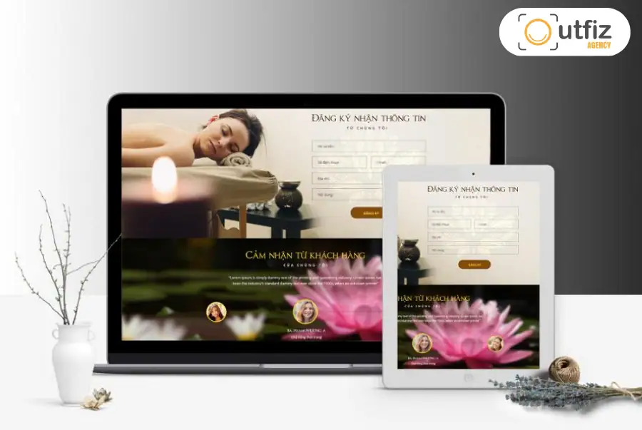 Thiết kế website cho spa chuyên nghiệp, chuẩn SEO & tăng khách hàng