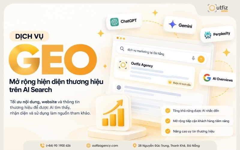Dịch vụ GEO giúp thương hiệu tăng hiện diện trên AI Search