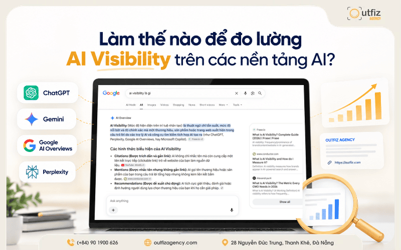 Hướng dẫn cách đo lường AI Visibility trên các nền tảng AI