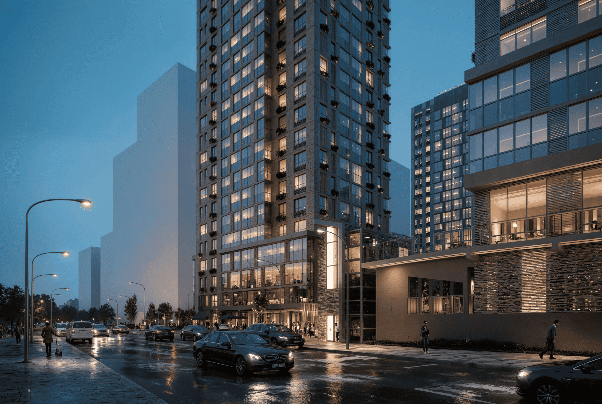 Apartment Buildings Exterior