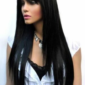 Černá paruka sleva 20%