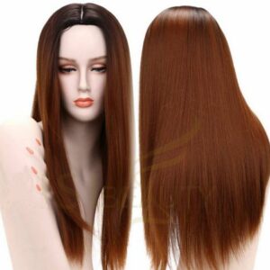 Hnědá paruka Carmen