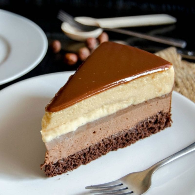 Entremet Mocha – caramel si cafea