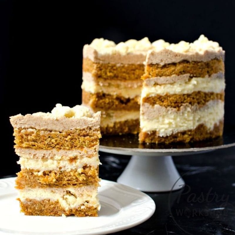 Tort Momofuku cu morcovi si speculoos