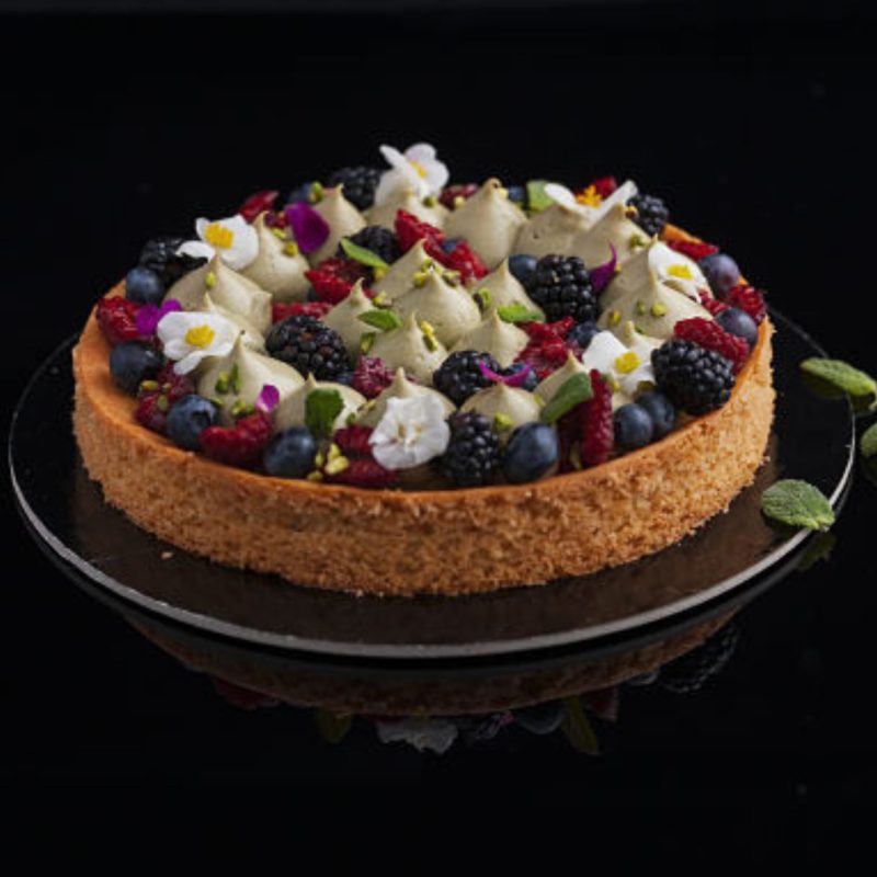 Tarta cu menta si fistic