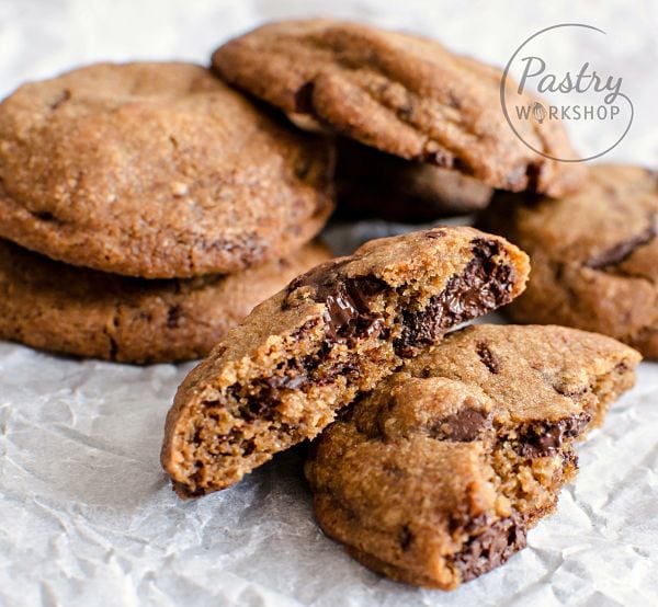 Fursecuri cu picaturi de ciocolata si cafea