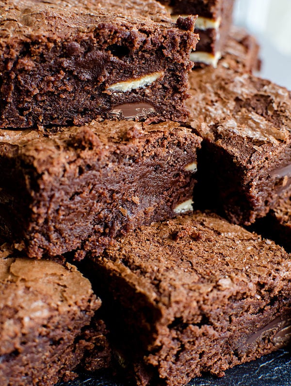 Brownies cu 4 tipuri de ciocolata