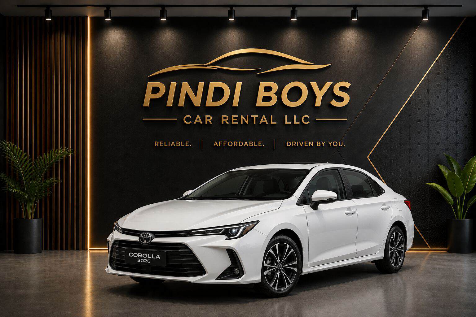 Toyota Corolla or similar midsize rental Dubai