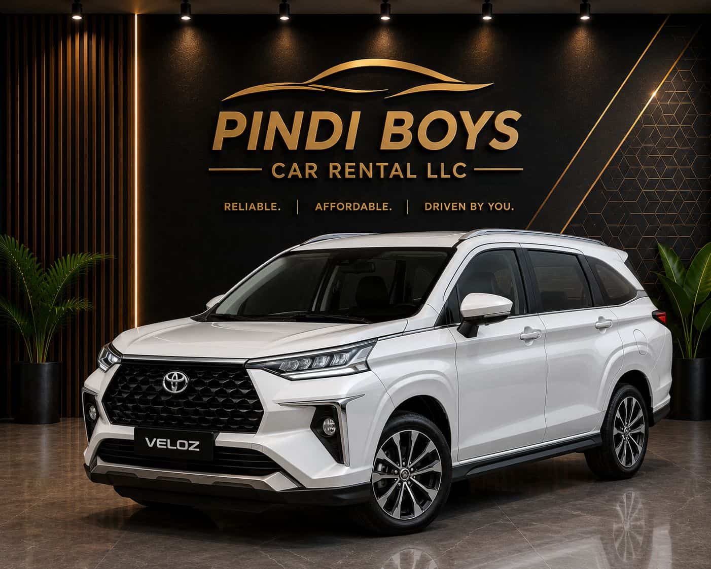 Toyota Veloz / Rush or similar 7-seater suv rental Dubai