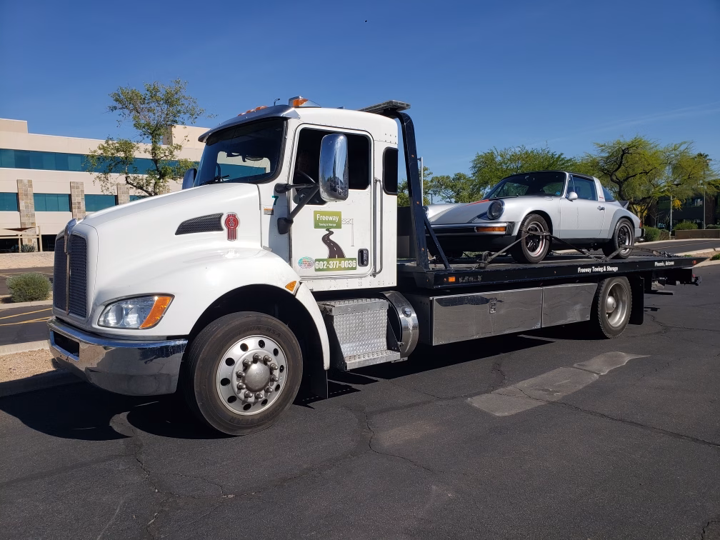Luxury car towing in Phoenix and Scottsdale, AZ
