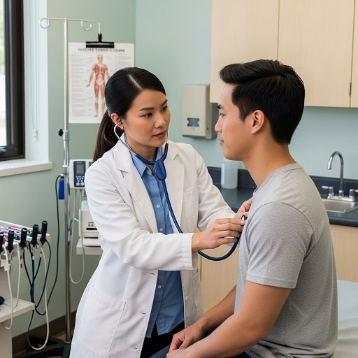 Khám lâm sàng tại phòng khám ung bướu sài gòn