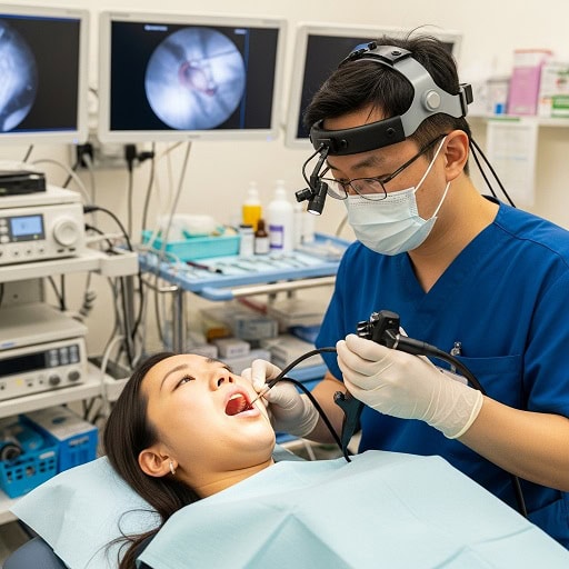 nội soi tai mũi họng tại phòng khám ung bướu sài gòn
