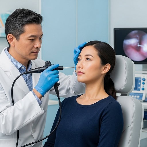Nội soi Tai Mũi Họng tầm soát ung thư vòm họng tại phòng khám ung bướu sài gòn