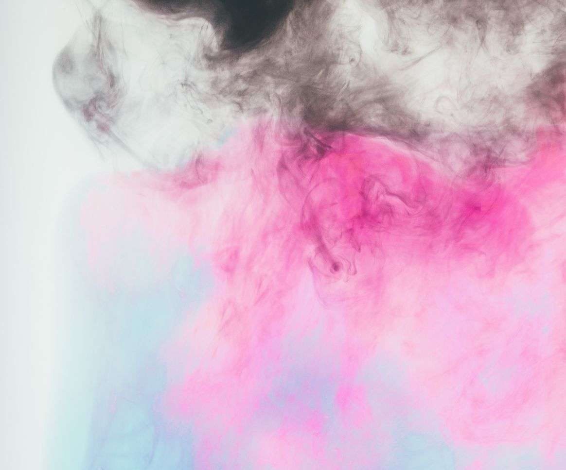 pink and grey clouds on a blue background pink and grey clouds on a blue background