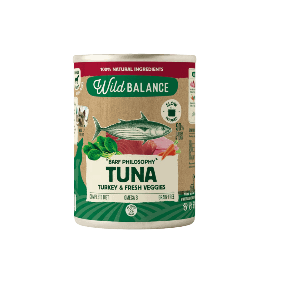 Wild Balance Lata de At&uacute;n y Pavo 400g