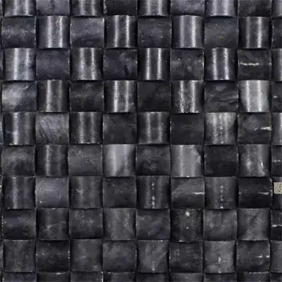 mosaique-pierre-naturelle-noire-relief-3d