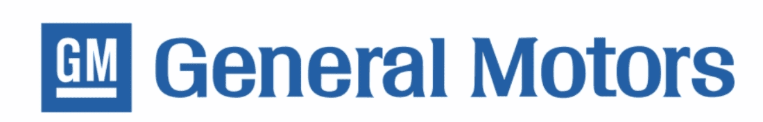 a blue and white logo