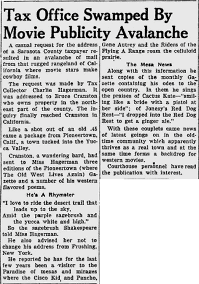 Dec 1, 1950 Sarasota Herald Tribune