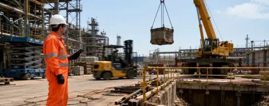 Worker identifies worksite hazards