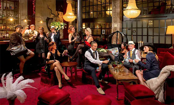 obernai maxiflash ambiance annees 30 photo groupe