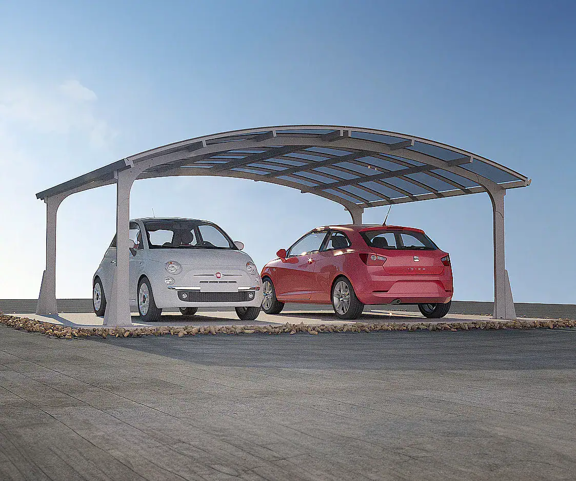 rendu final 3d carport