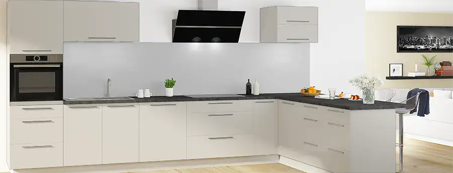 cuisine beige credence