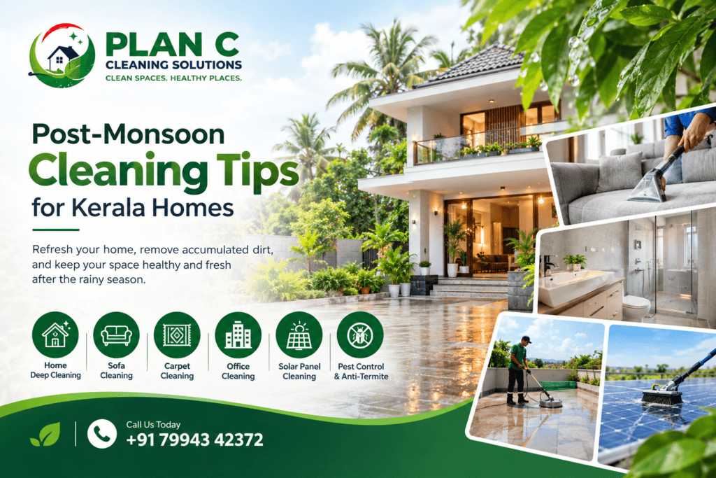 Post-Monsoon Cleaning Tips for Kerala Homes