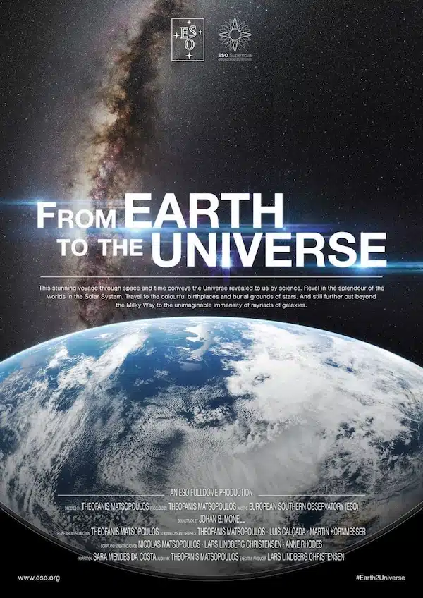 From Earth to Universe