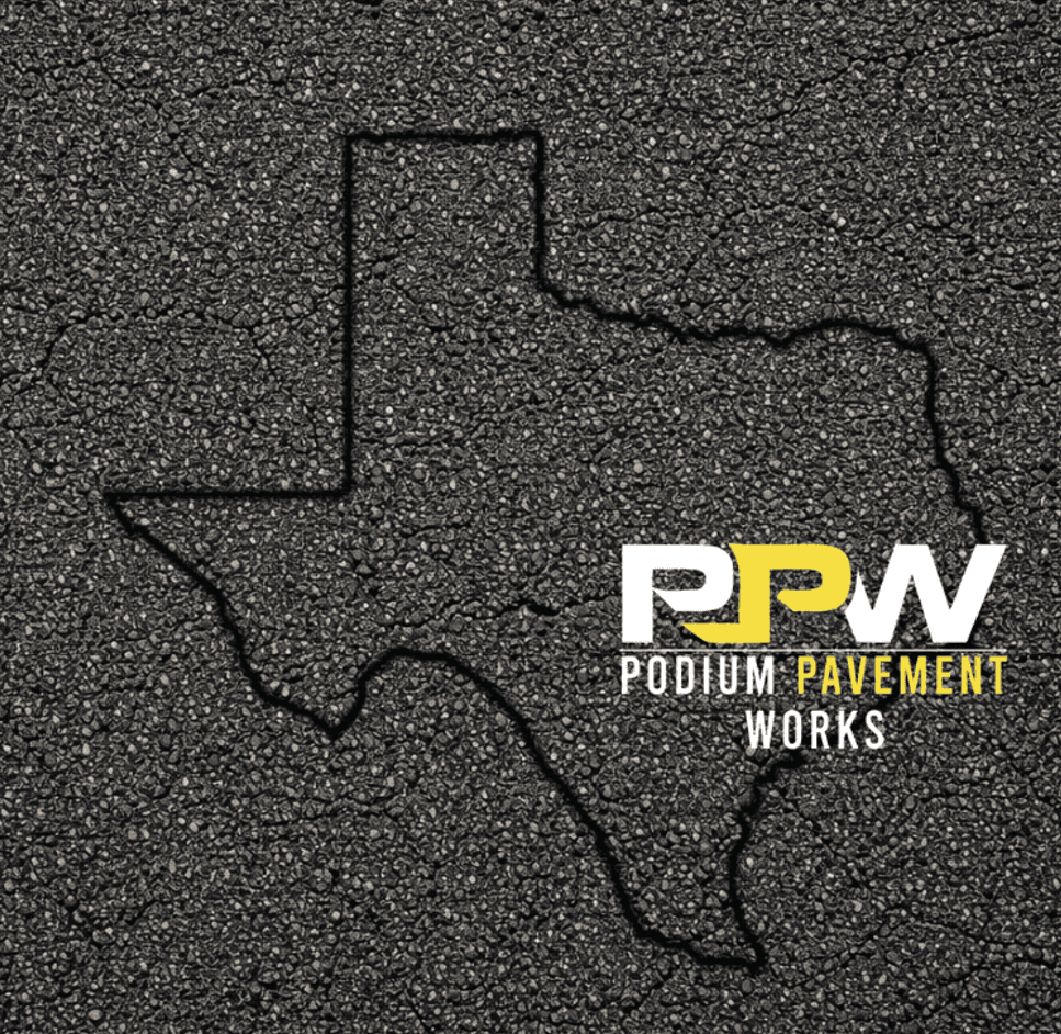 Podium Pavement Works | Serving North Houston TX Parking Lot Striping