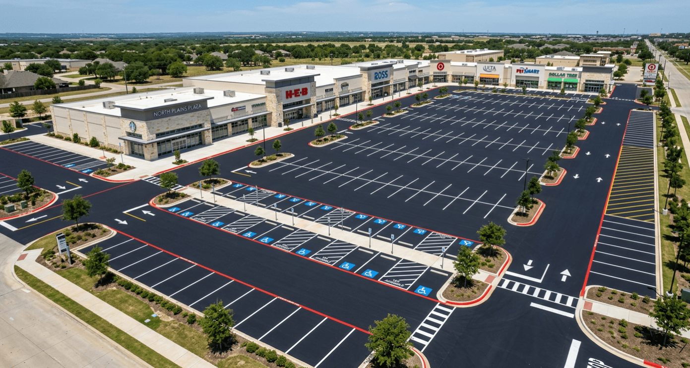 Property manager commercial parking